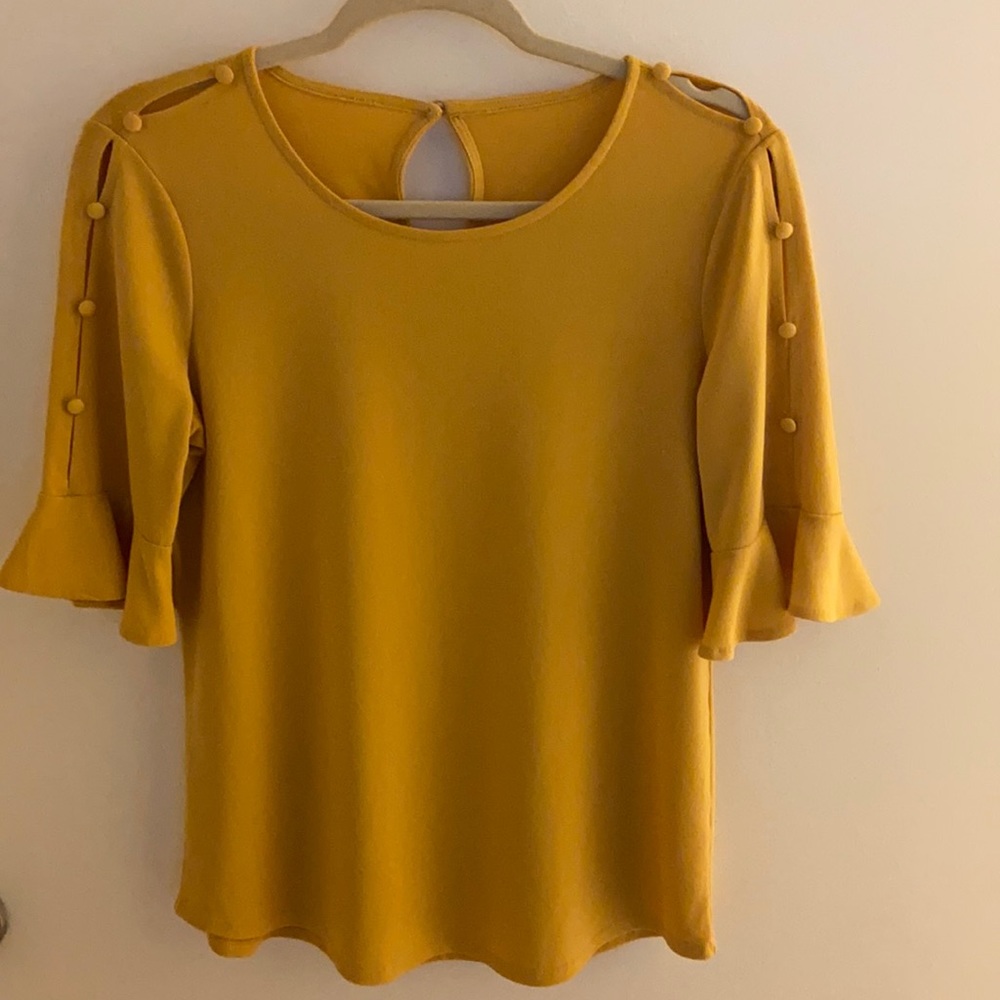 YELLOW/MUSTARD BLOUSE